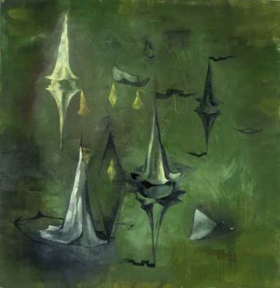 Fantasy No. 1, Oil on canvas, 56 x 48 inches, 1986