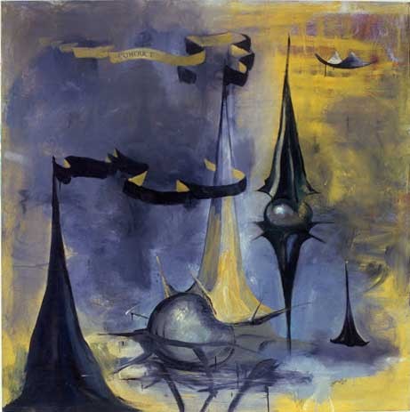 Fantasy No. 2, Oil on canvas, 48 x 48 inches, 1986