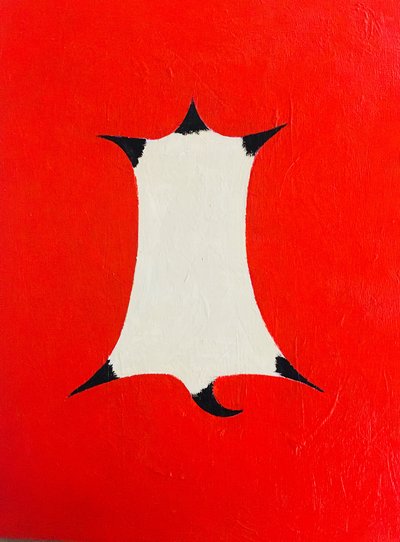 Skin, Acrylic on board, 12 x 16 inches, 2015