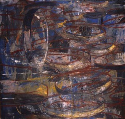 Loose Change, Oil on canvas, 52 x 48 inches, 1983