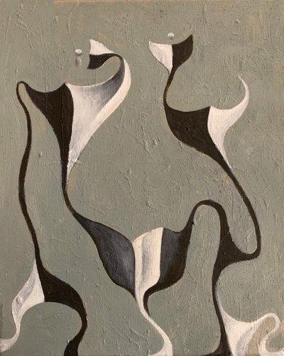 Incomplete Description, Oil on canvas, 11 x 14 inches, 2021