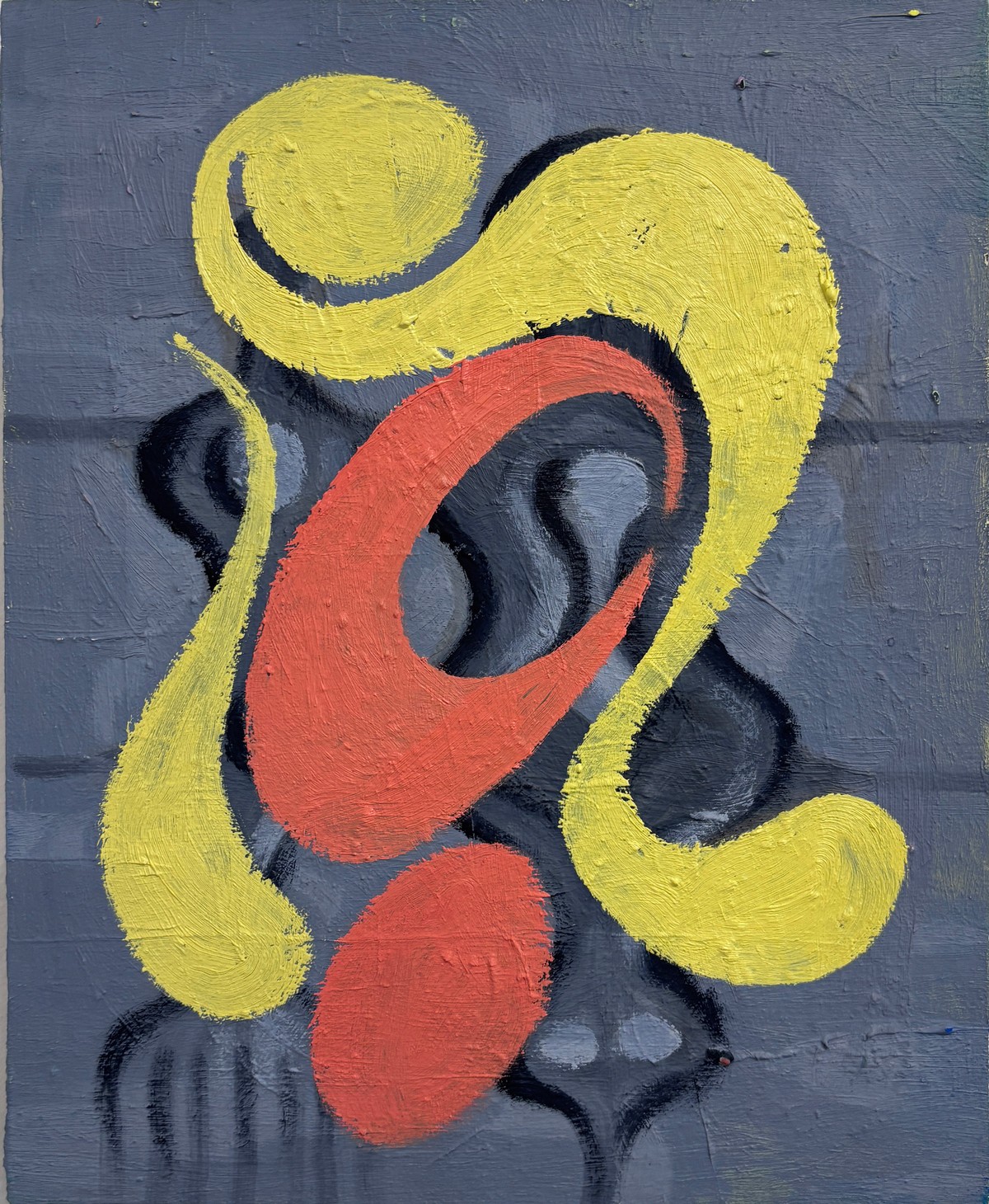 Class of 1967, Oil on board, 9 x 12 inches, 2025