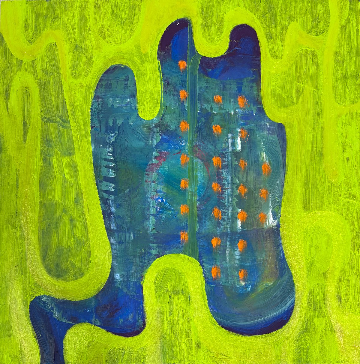 Sprite, Oil on board, 12 x 12 inches, 2026